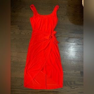 Red Express wrap dress. Size XS. Great condition. Only worn twice.